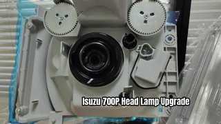 4HK1 8-98226185-0 L, 4HK1 8-98226181-0 R Lampu Kepala Cocok NKR700P