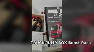 Bank daya starter lompat truk | Penguat baterai | Starter lompat mobil | Starter darurat | Kabel jumper 12V-24V